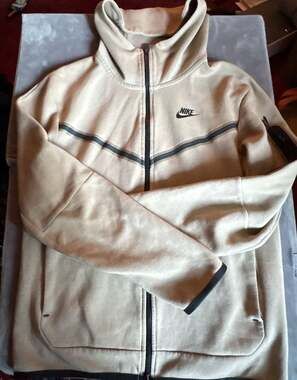 Nike Sportswear Tech Fleece Full-Zip Windrunner Hoodie Khaki/Black